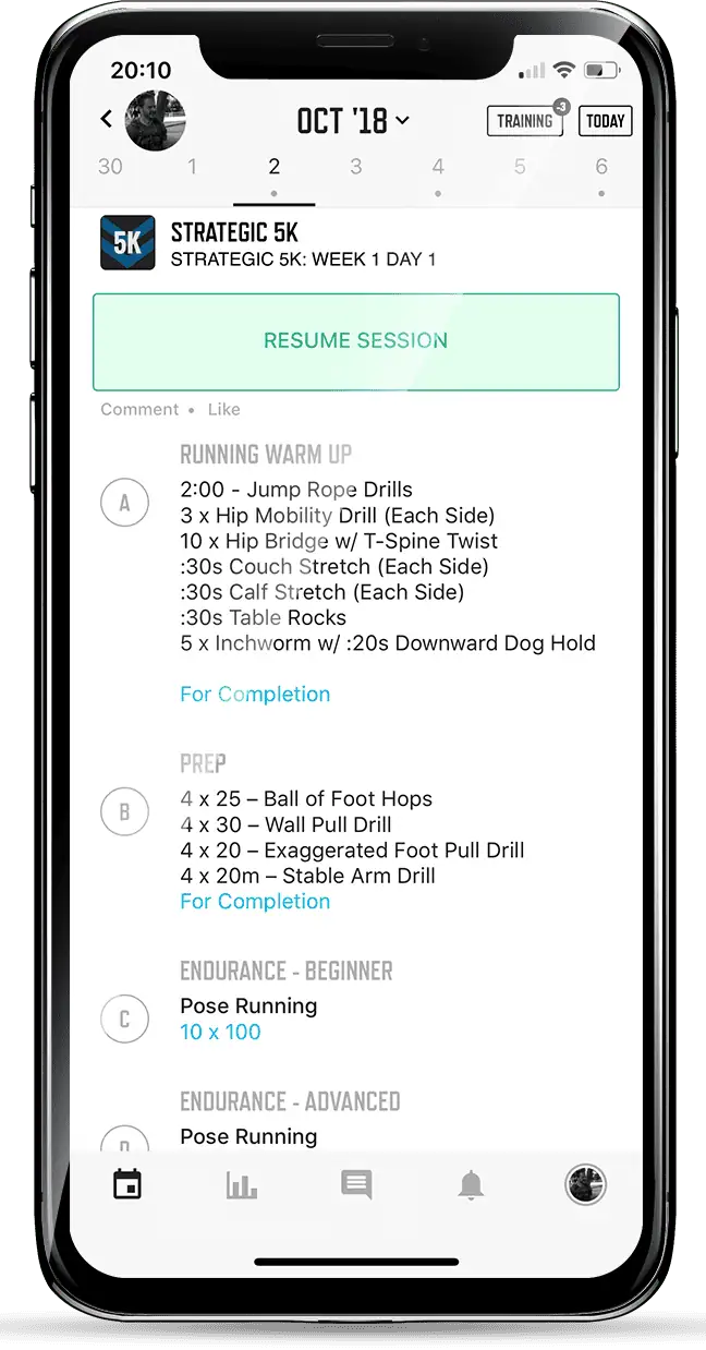 Strategic 5k Program Mockup